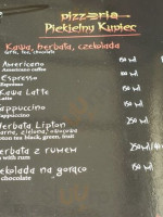 Piekielny Kupiec Pizzeria menu