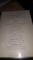 Pizzeria Awocado menu